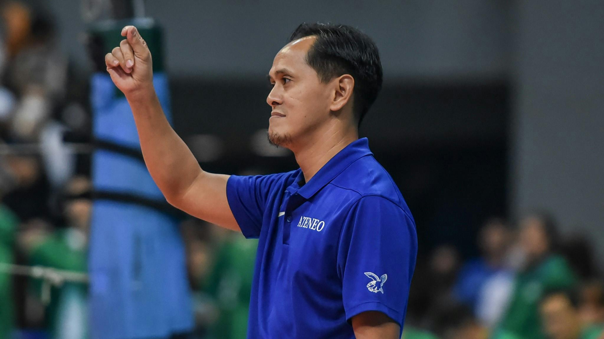 Ateneo coach Oliver Almadro has assurance after losing to La Salle